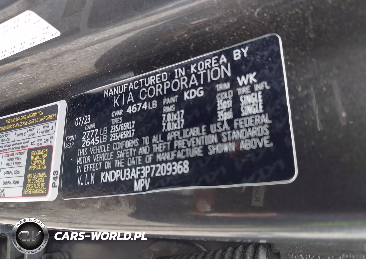 2023 Kia Sportage Lx VIN:KNDPU3AF3P7209368 - 9