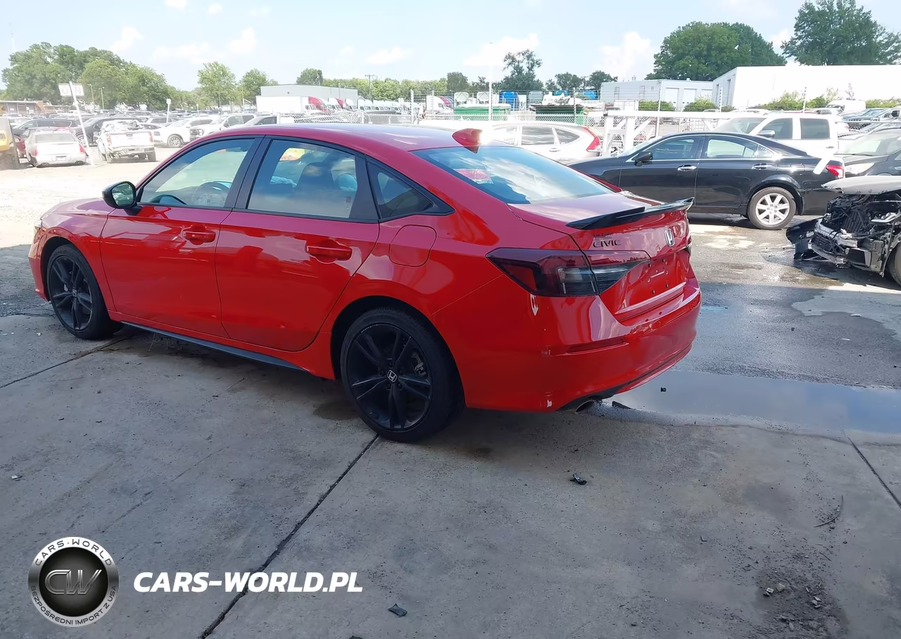 2026 Honda Civic Si Sedan VIN:2HGFE1E57TH476222 - 3