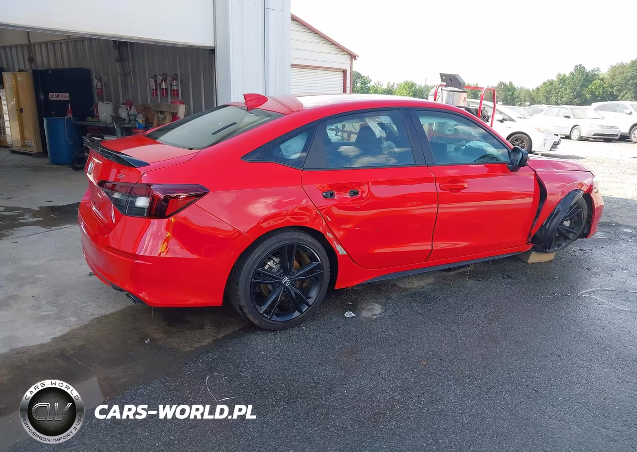 2026 Honda Civic Si Sedan VIN:2HGFE1E57TH476222 - 4