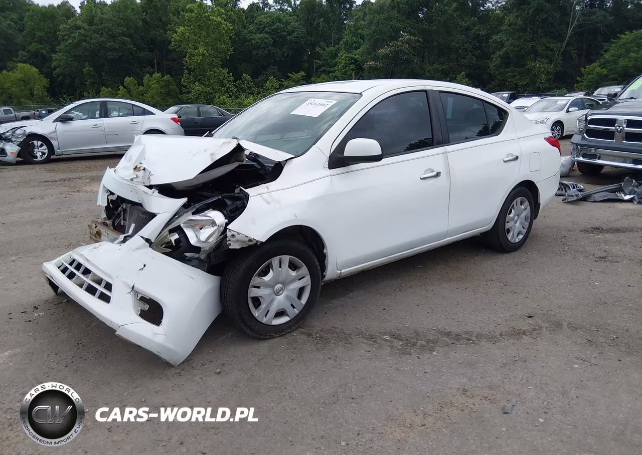 2012 Nissan Versa 1.6 Sv VIN:3N1CN7APXCL862641 - 2