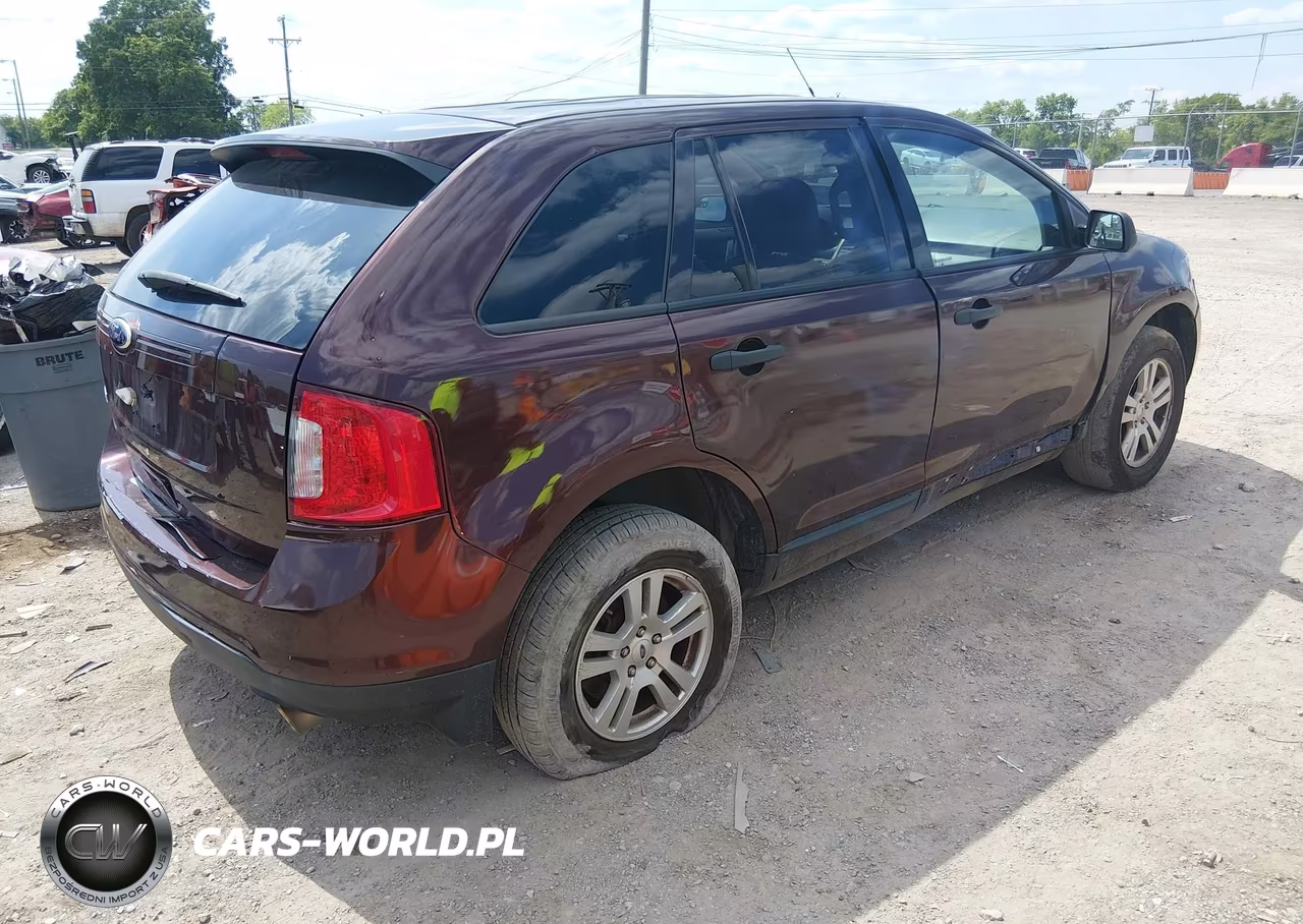 2012 Ford Edge Se VIN:2FMDK3GC4CBA41016 - 4