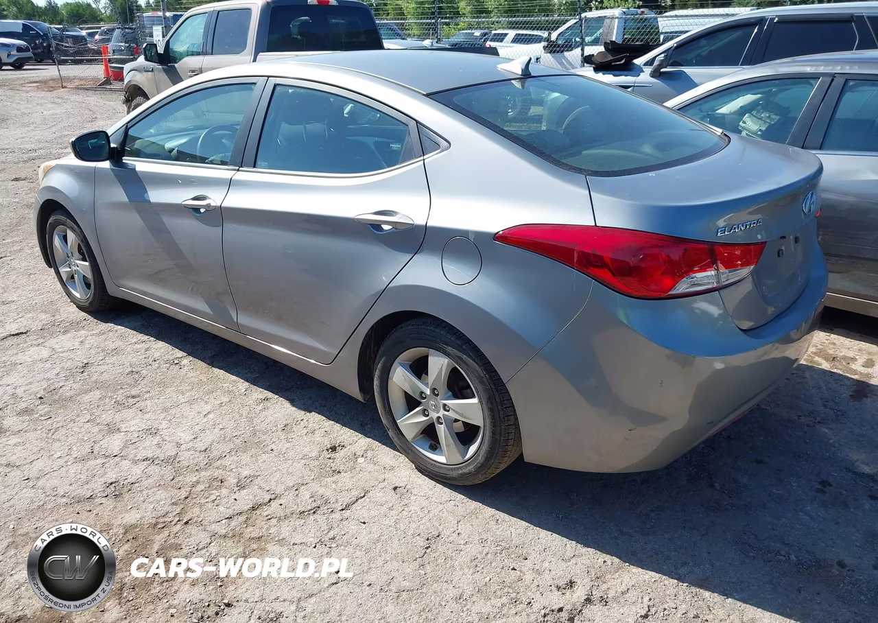 2013 Hyundai Elantra Gls VIN:KMHDH4AE9DU993178 - 3