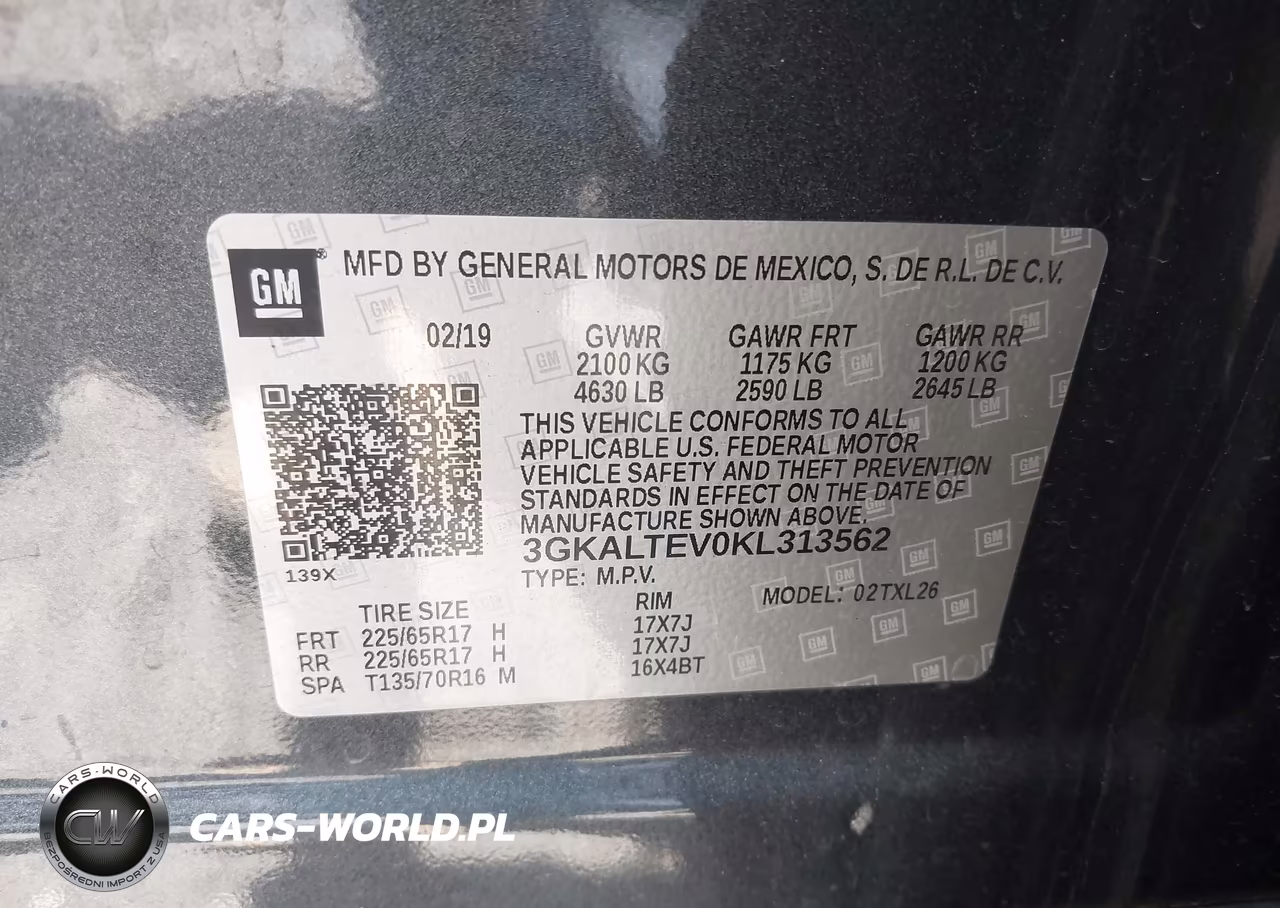 2019 GMC Terrain Sle VIN:3GKALTEV0KL313562 - 9