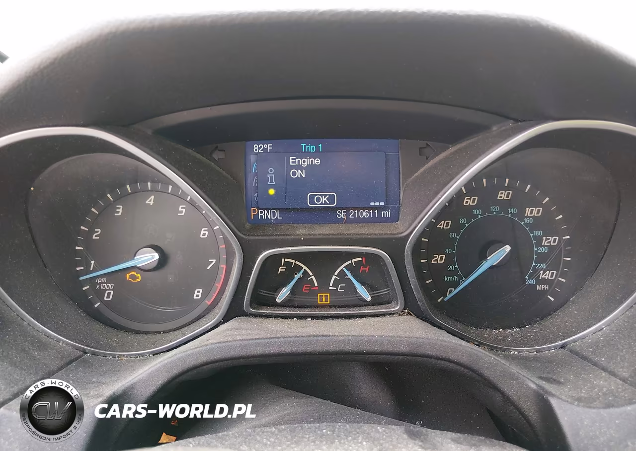 2014 Ford Focus Se VIN:1FADP3F28EL272525 - 7