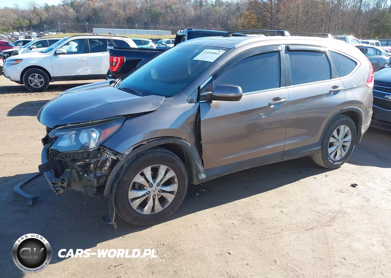 2013 Honda Cr-V Ex-L VIN:5J6RM4H7XDL003717 - 2