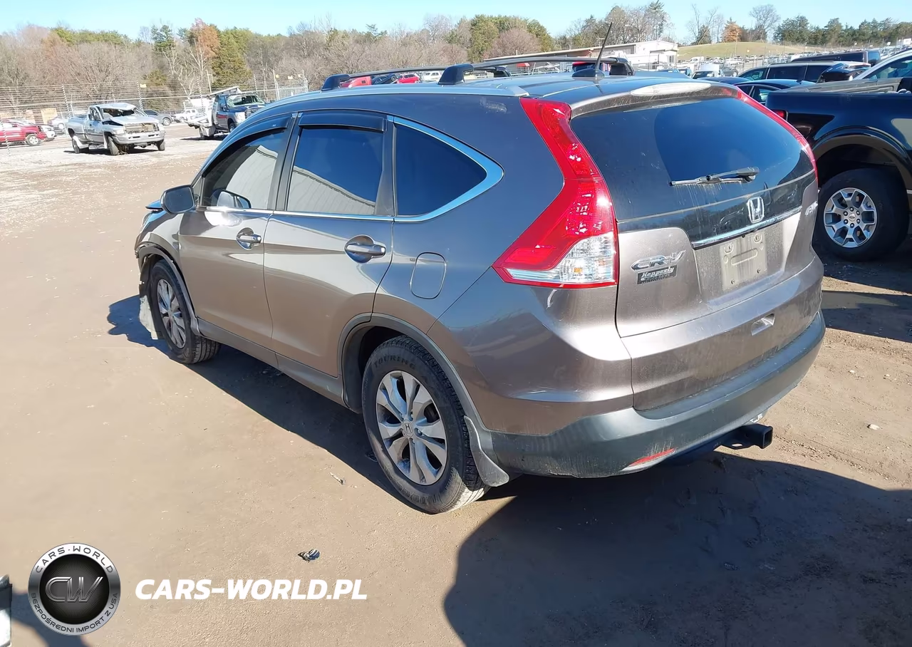 2013 Honda Cr-V Ex-L VIN:5J6RM4H7XDL003717 - 3