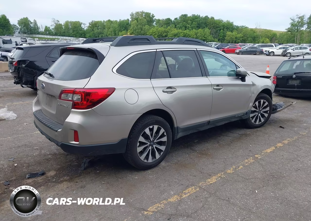 2015 Subaru Outback 2.5I Limited VIN:4S4BSBNC1F3351309 - 4