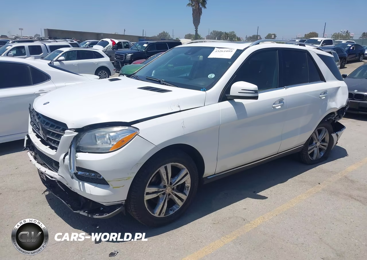 2014 Mercedes-Benz Ml 350 VIN:4JGDA5JB4EA407215 - 2