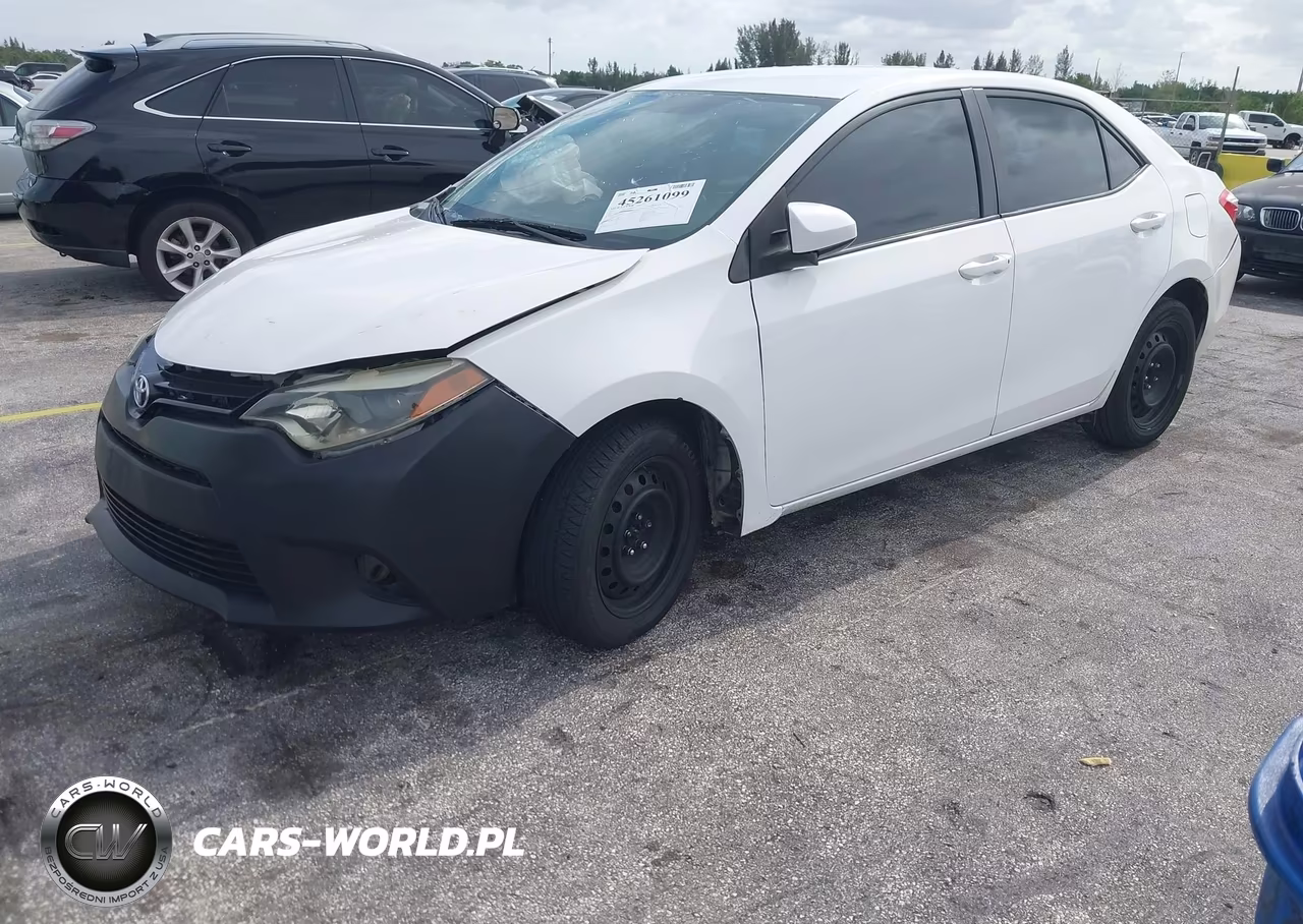 2015 Toyota Corolla Le VIN:2T1BURHE3FC466280 - 2