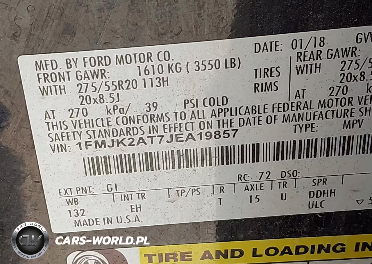 2018 Ford Expedition Max Limited VIN:1FMJK2AT7JEA19857 - 9