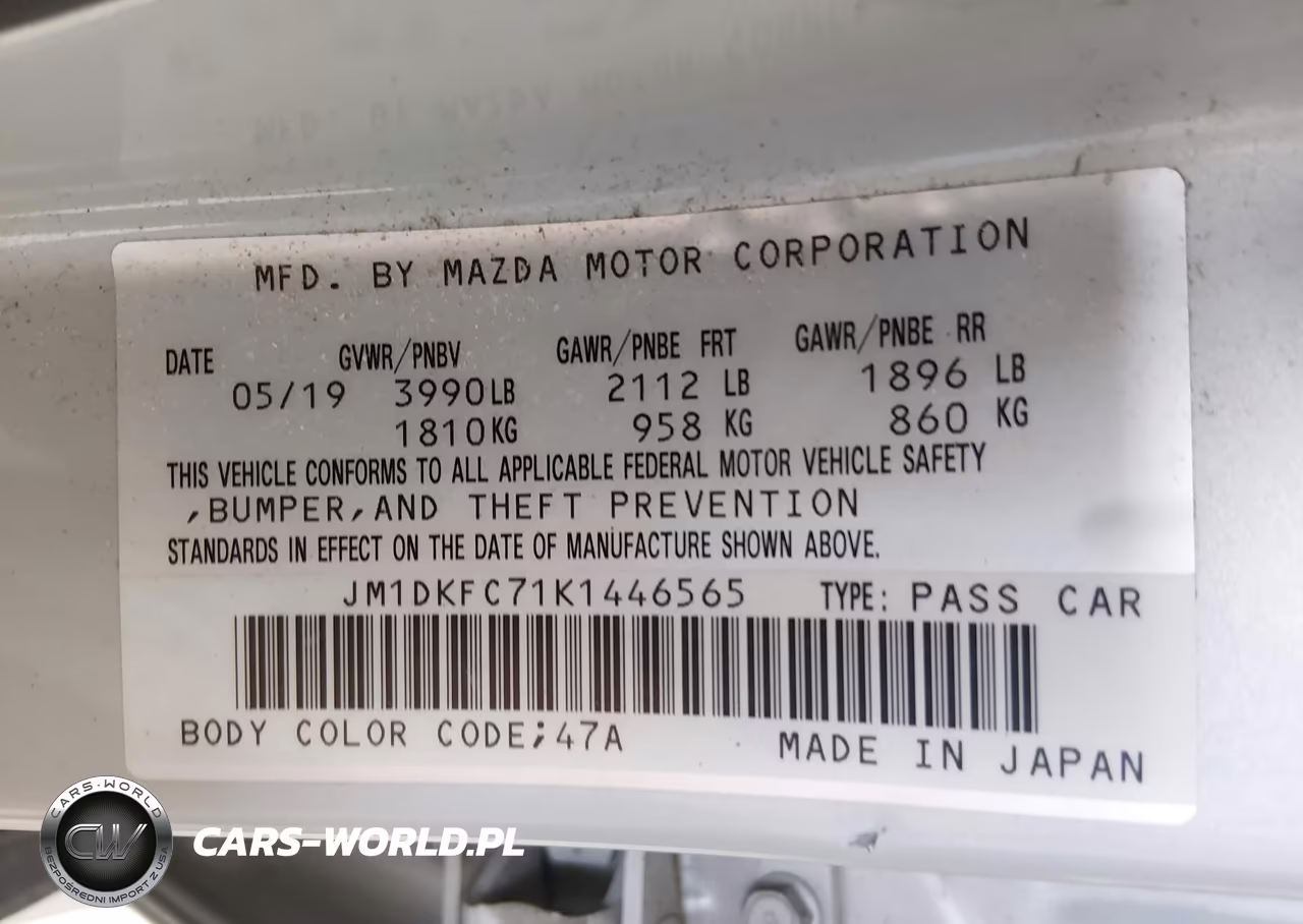 2019 Mazda Cx-3 Touring VIN:JM1DKFC71K1446565 - 9