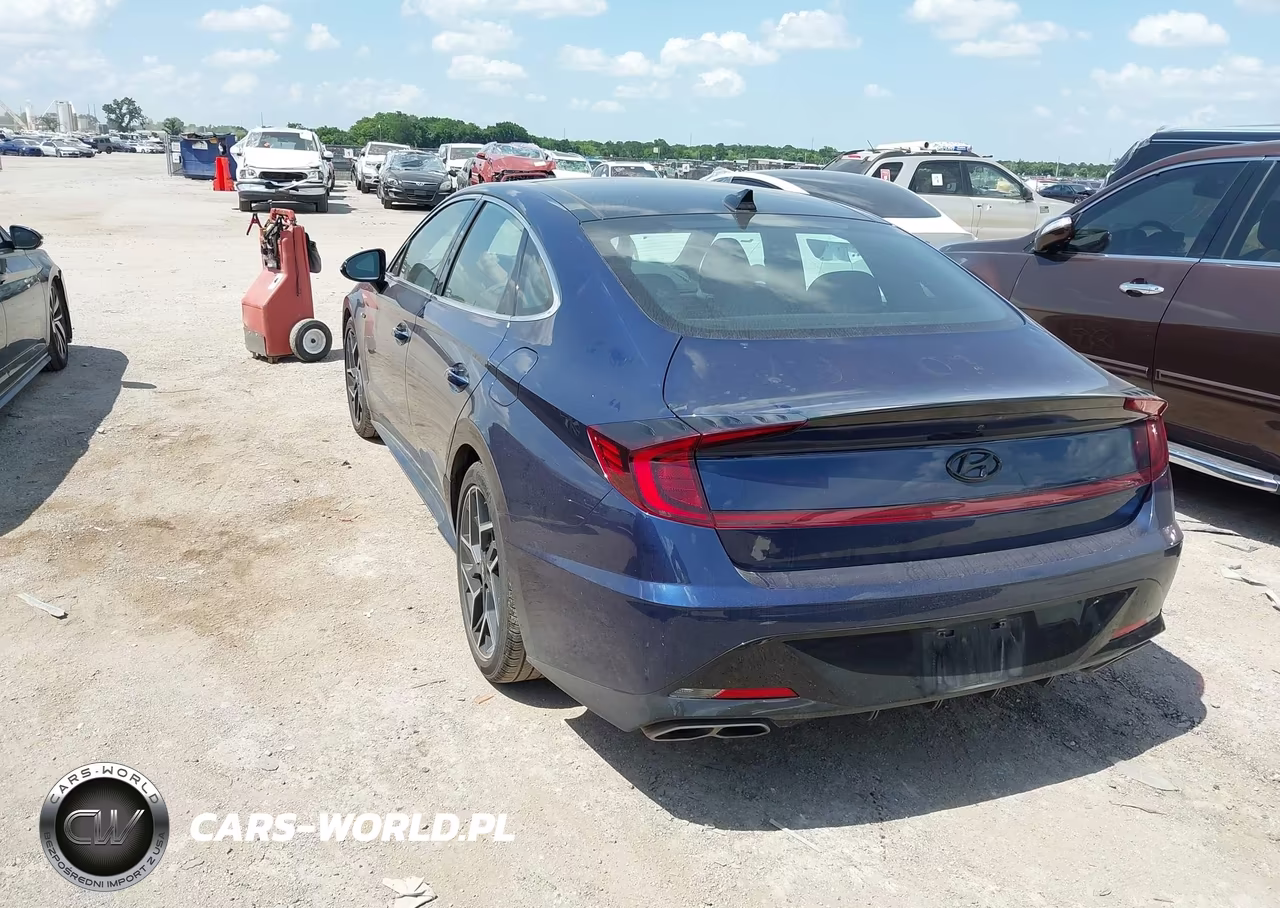 2022 Hyundai Sonata N Line VIN:5NPEK4JCXNH146948 - 3