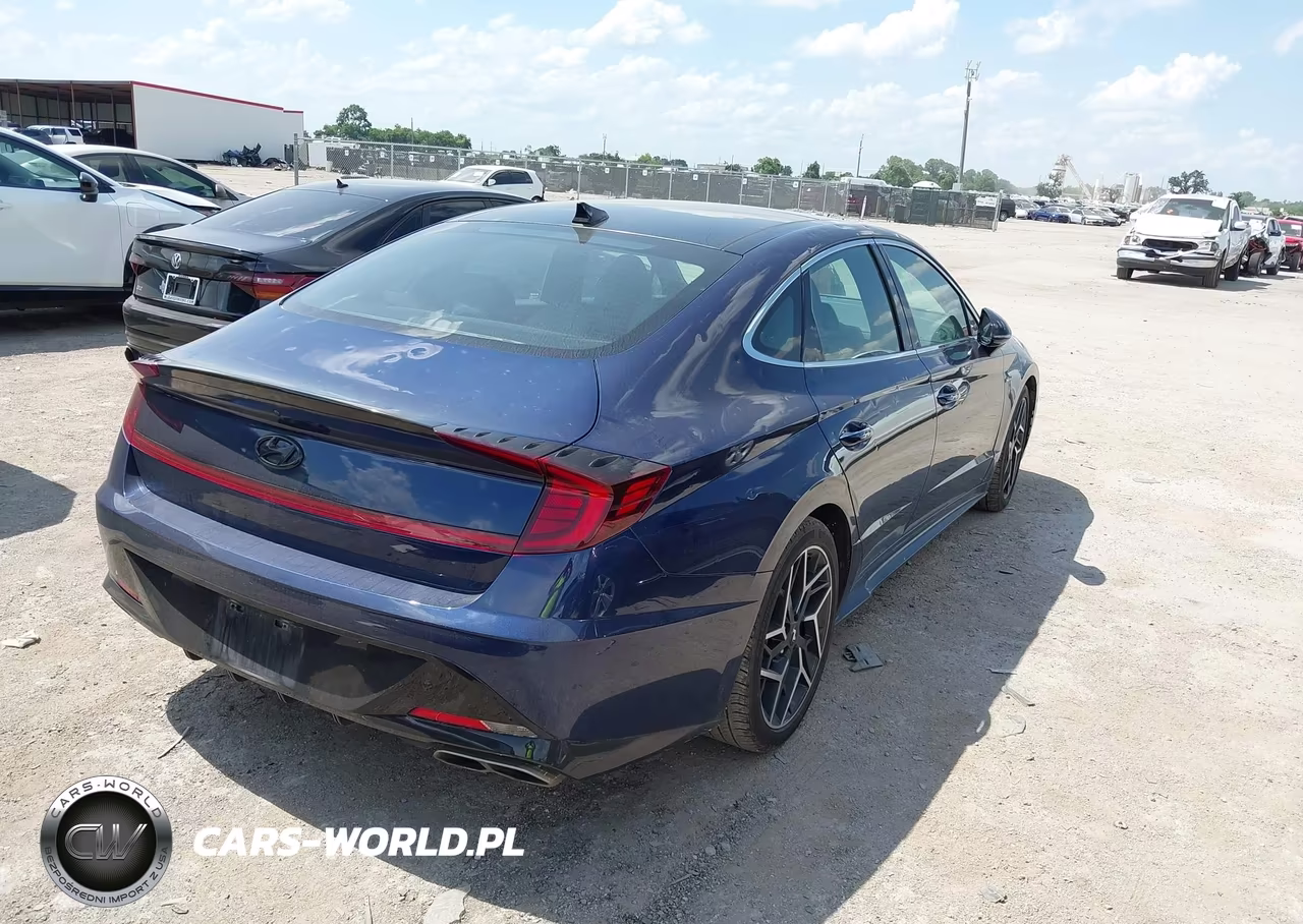 2022 Hyundai Sonata N Line VIN:5NPEK4JCXNH146948 - 4