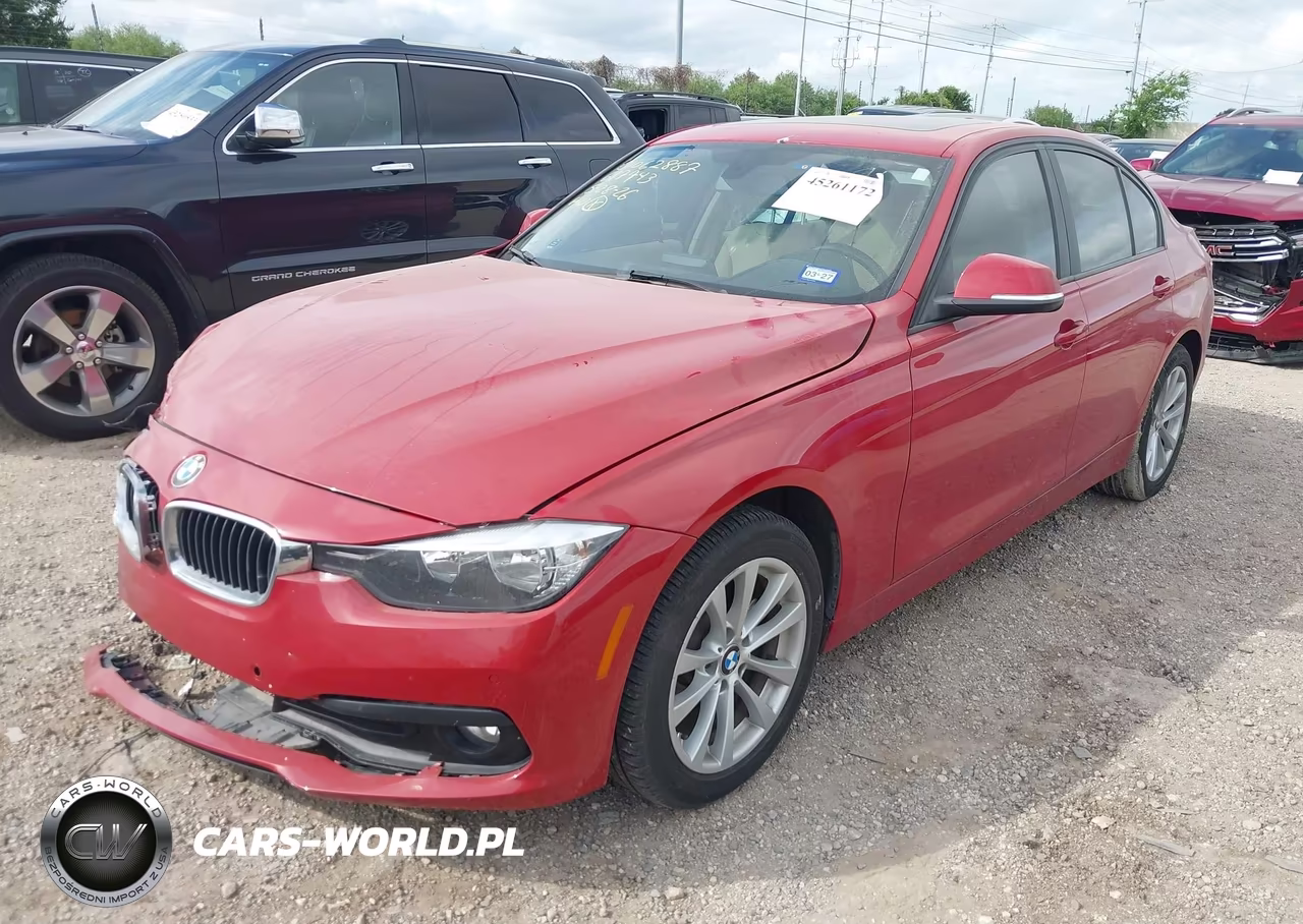 2016 BMW 320I VIN:WBA8A9C57GK617743 - 2