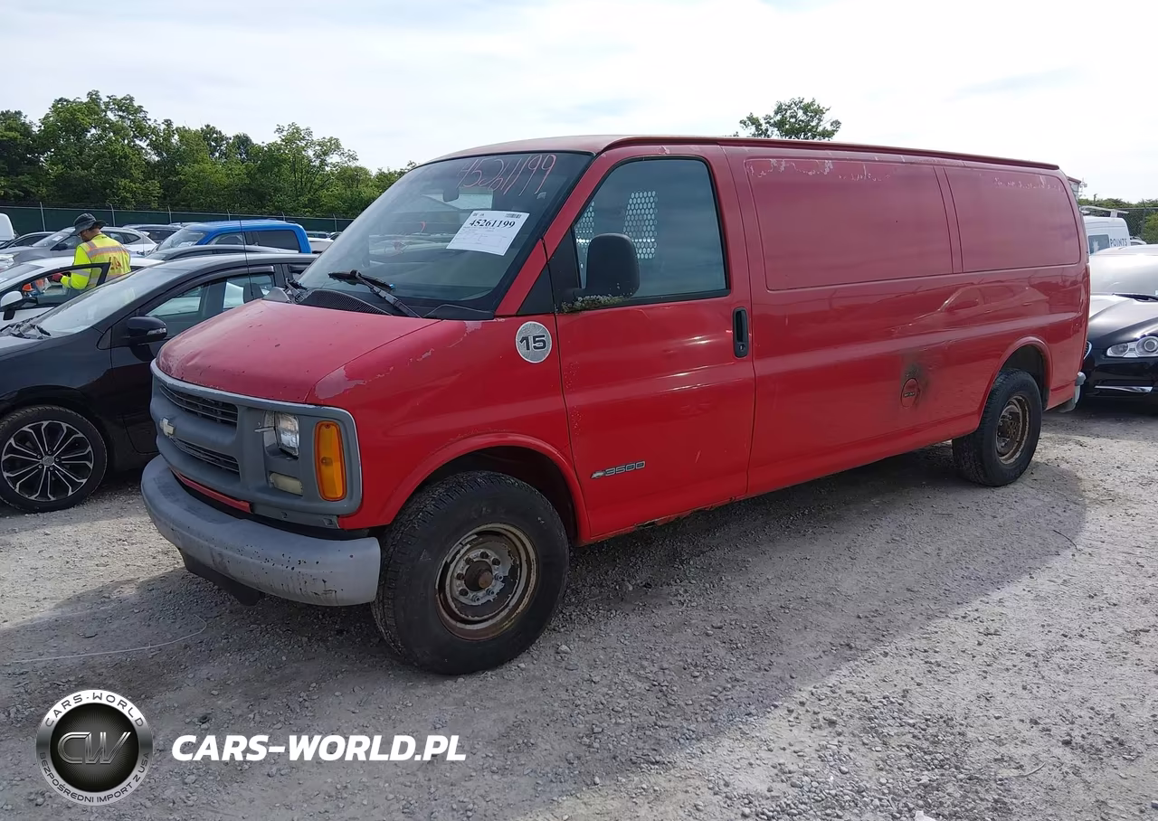 2002 Chevrolet Express VIN:1GCHG39R921130454 - 2