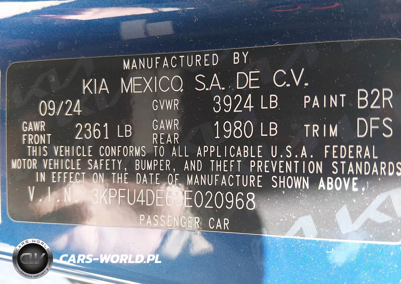 2025 Kia K4 Ex VIN:3KPFU4DE6SE020968 - 9