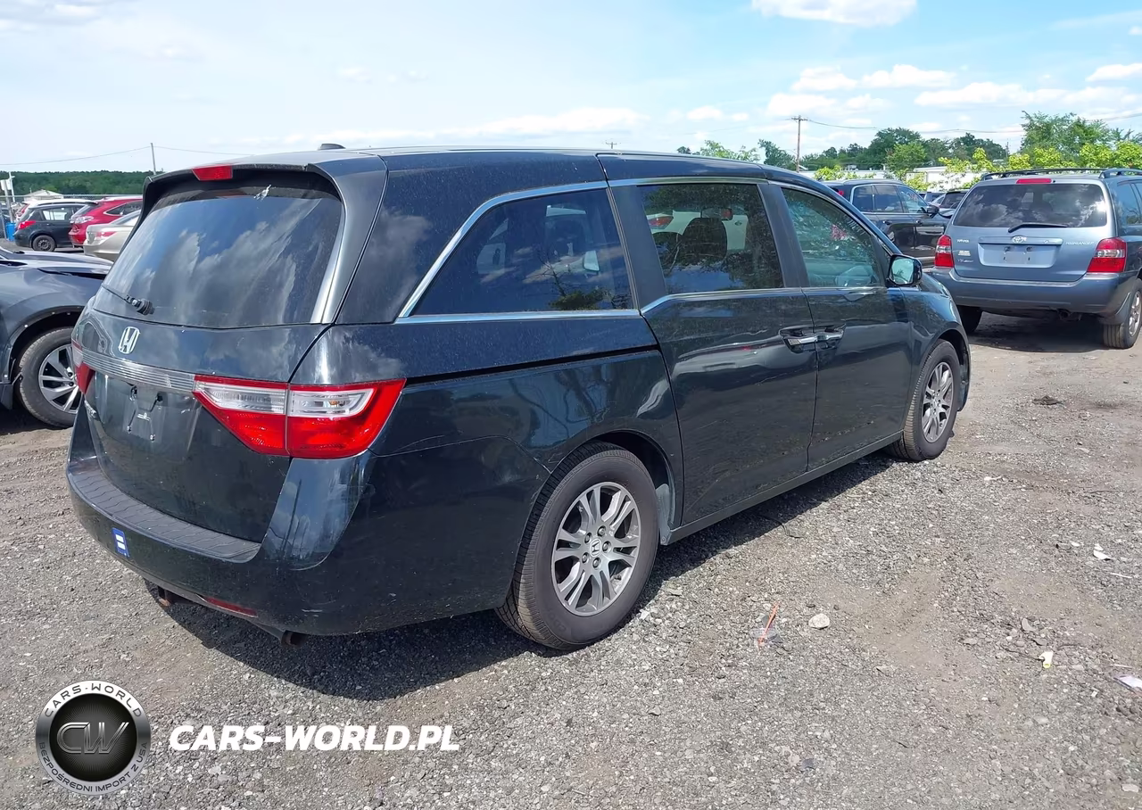 2013 Honda Odyssey Ex-L VIN:5FNRL5H6XDB016461 - 4