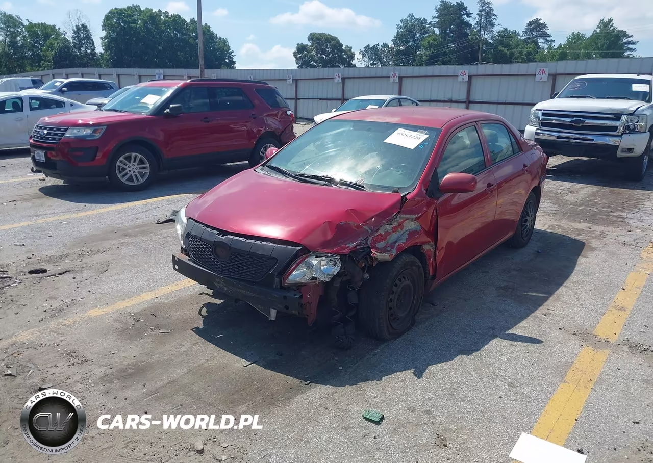 2009 Toyota Corolla Le VIN:2T1BU40E79C133129 - 2