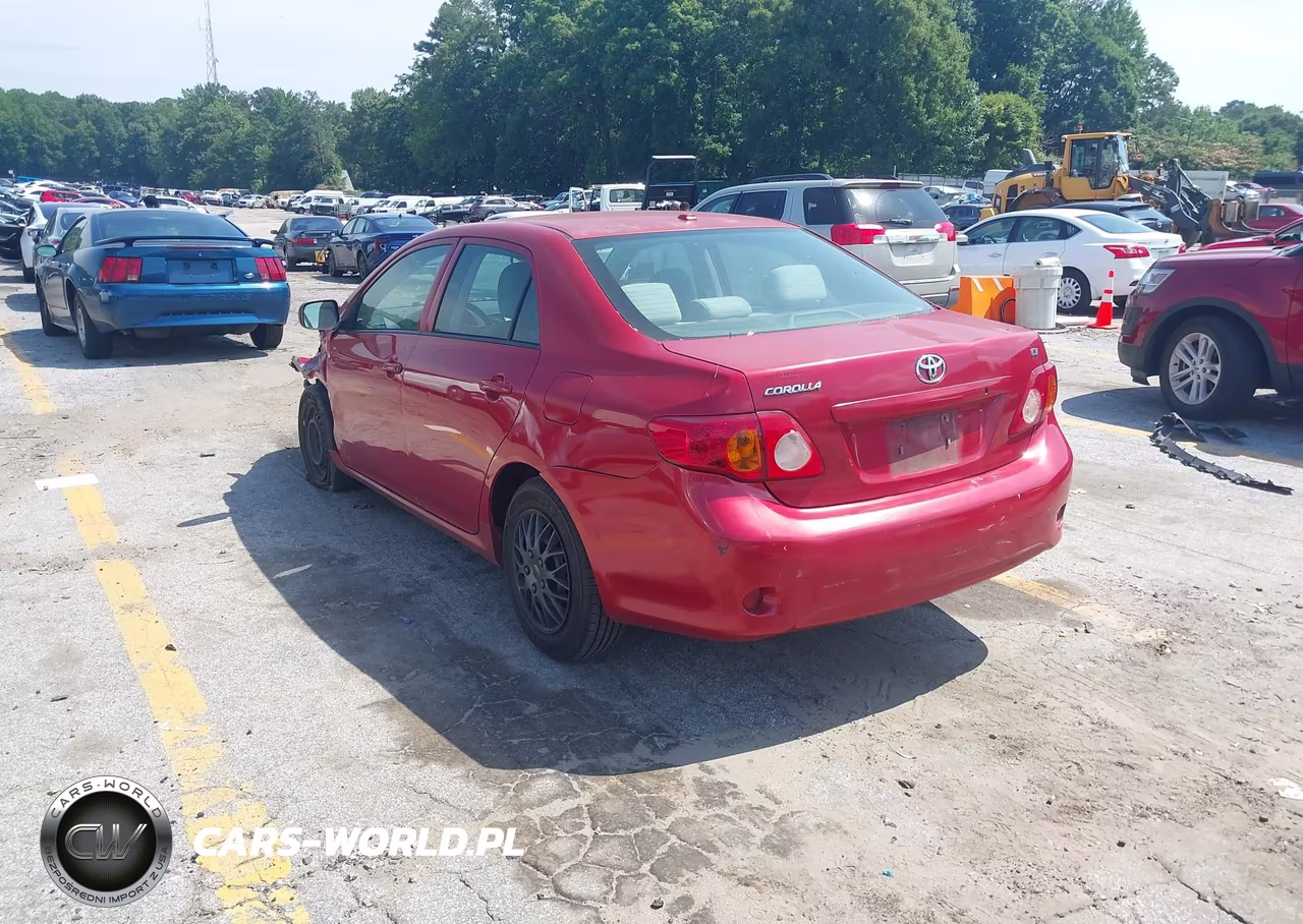 2009 Toyota Corolla Le VIN:2T1BU40E79C133129 - 3