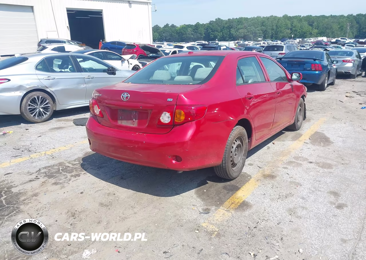 2009 Toyota Corolla Le VIN:2T1BU40E79C133129 - 4
