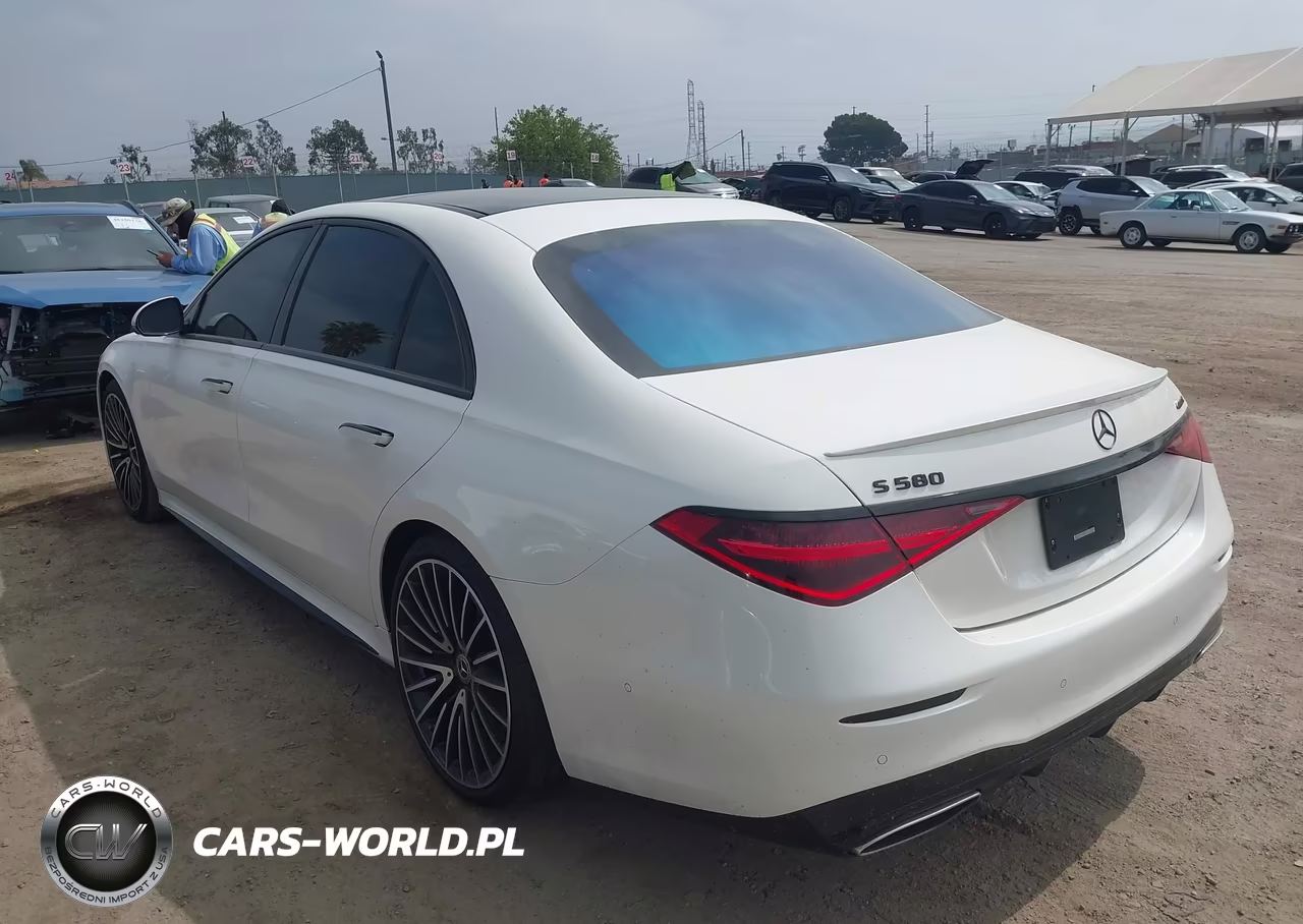 2021 Mercedes-Benz S 580 4Matic VIN:W1K6G7GB3MA018682 - 3