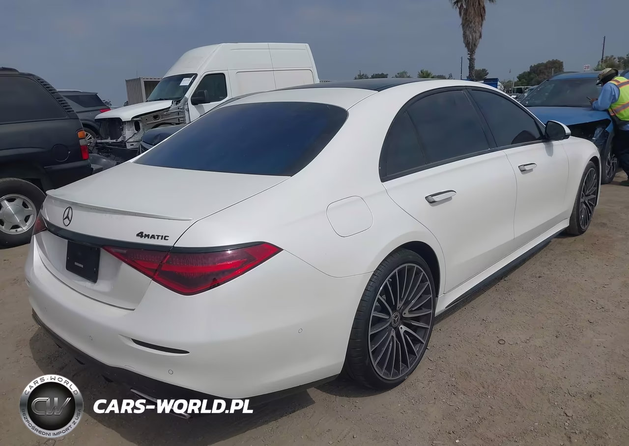 2021 Mercedes-Benz S 580 4Matic VIN:W1K6G7GB3MA018682 - 4