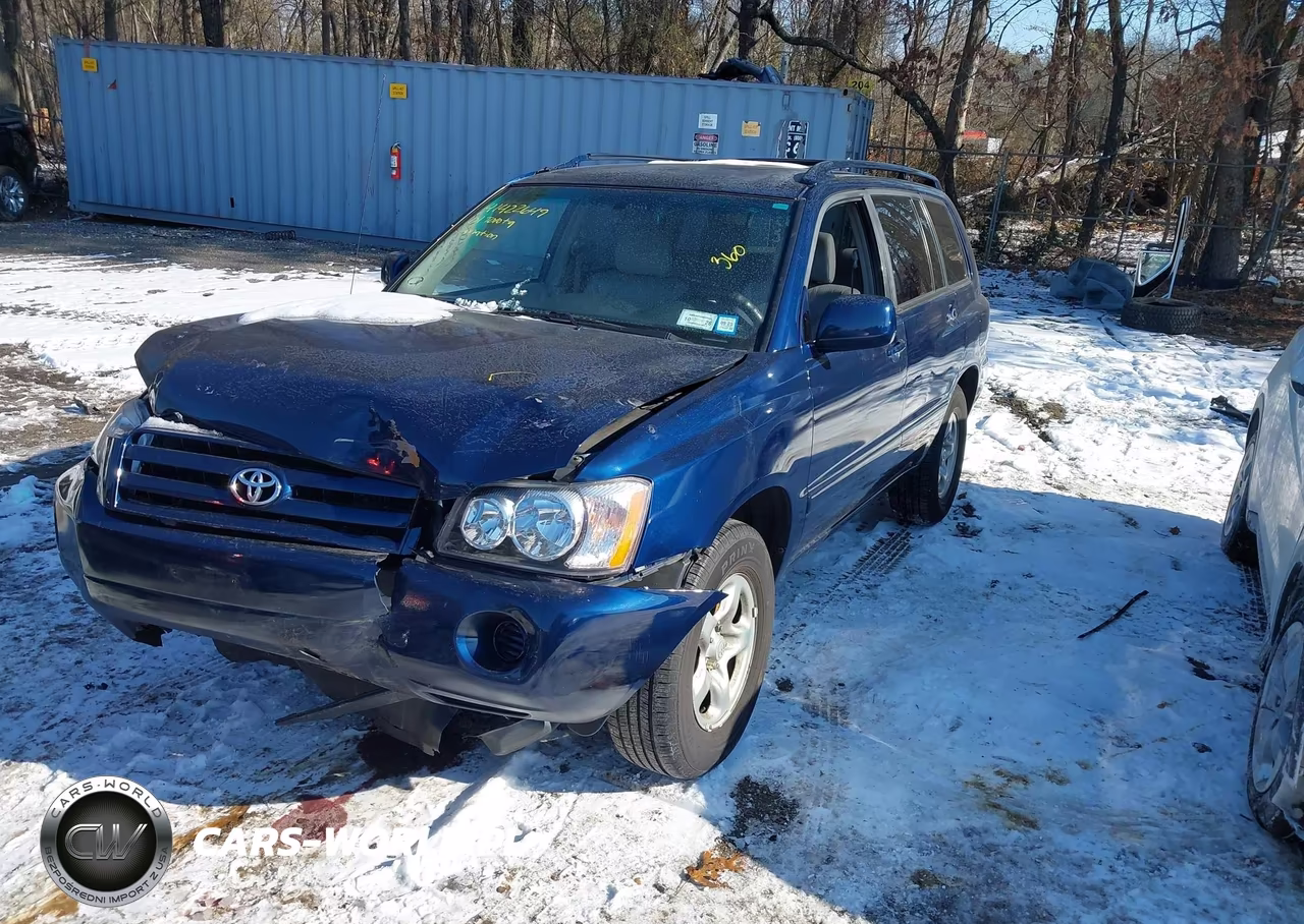 2004 Toyota Highlander VIN:JTEGD21A440075677 - 2