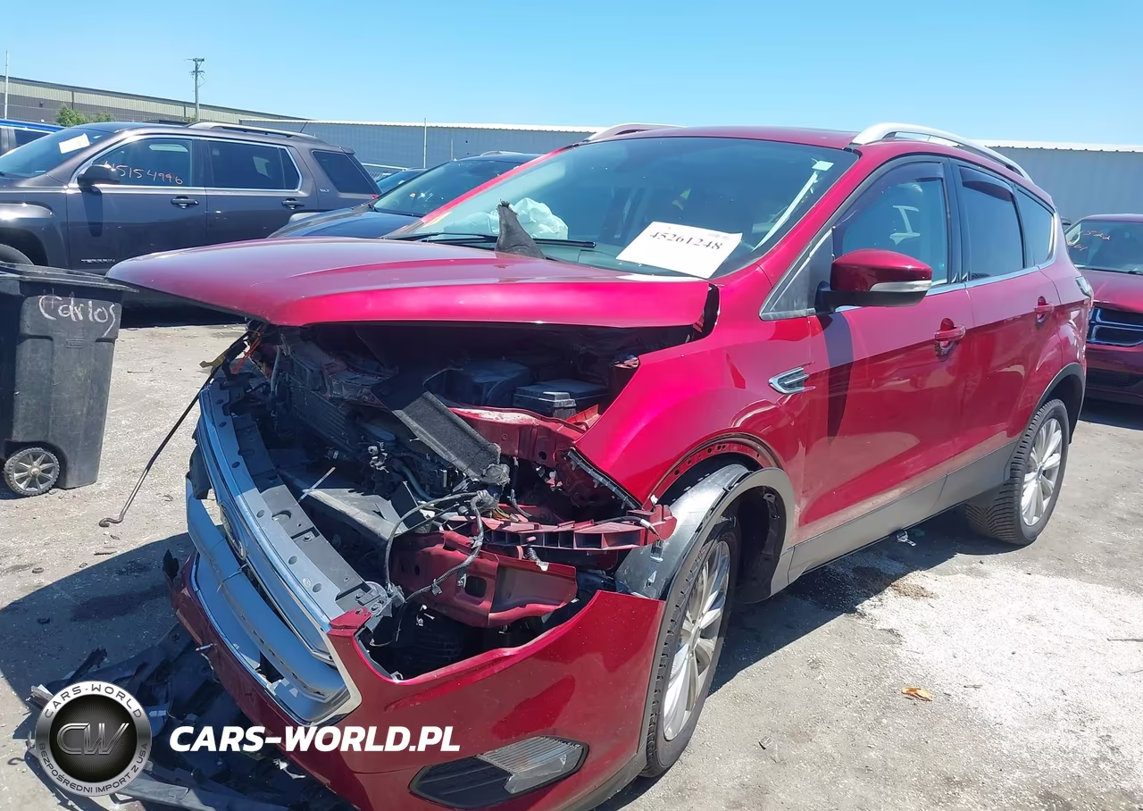 2017 Ford Escape Titanium VIN:1FMCU0J97HUC45912 - 2