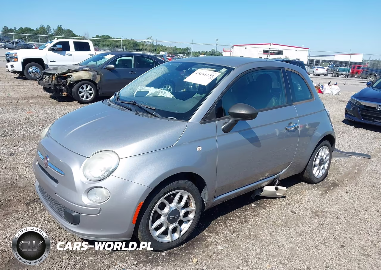 2015 Fiat 500 Pop VIN:3C3CFFAR4FT586049 - 2