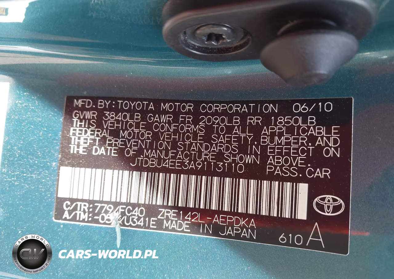 2010 Toyota Corolla Le VIN:JTDBU4EE3A9113110 - 9