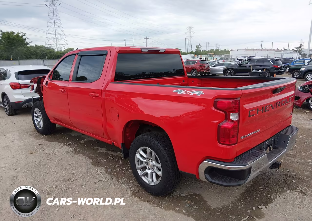 2023 Chevrolet Silverado 1500 4Wd Short Bed Lt With 2Fl VIN:3GCPDKEKXPG199203 - 3