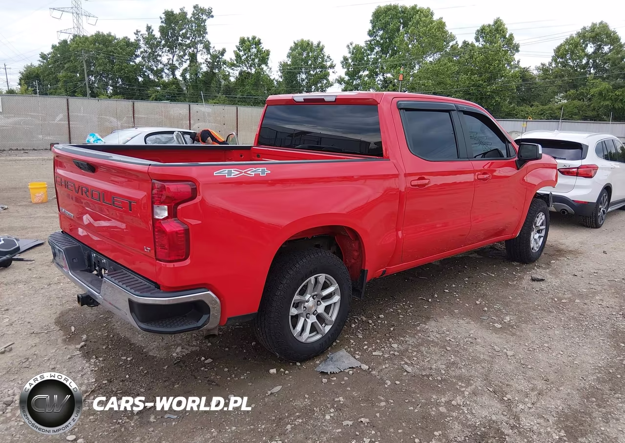2023 Chevrolet Silverado 1500 4Wd Short Bed Lt With 2Fl VIN:3GCPDKEKXPG199203 - 4