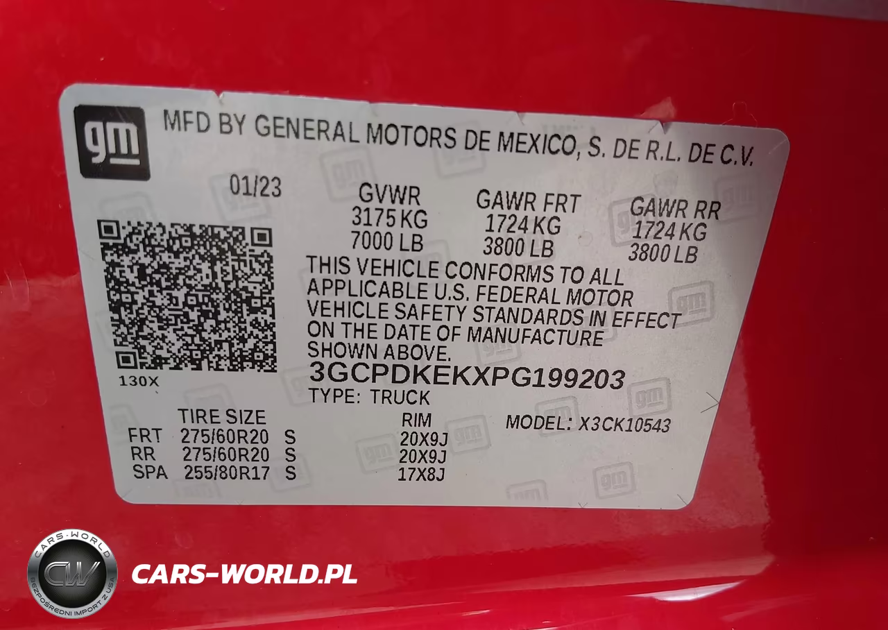 2023 Chevrolet Silverado 1500 4Wd Short Bed Lt With 2Fl VIN:3GCPDKEKXPG199203 - 9