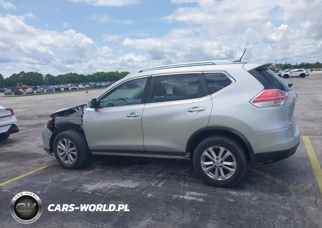 2016 Nissan Rogue Sv VIN:KNMAT2MV7GP650071 - 14