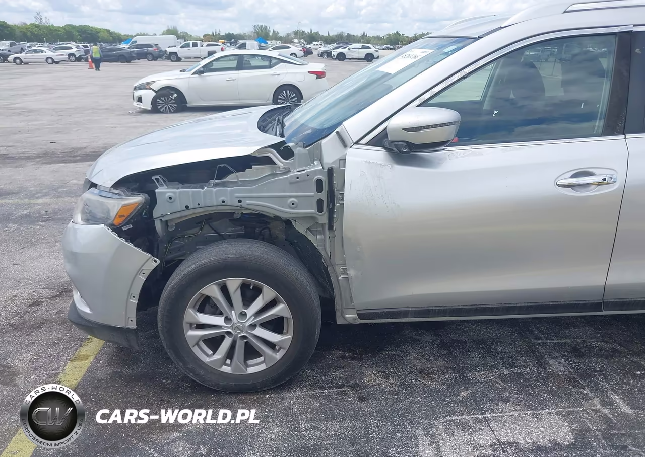 2016 Nissan Rogue Sv VIN:KNMAT2MV7GP650071 - 17