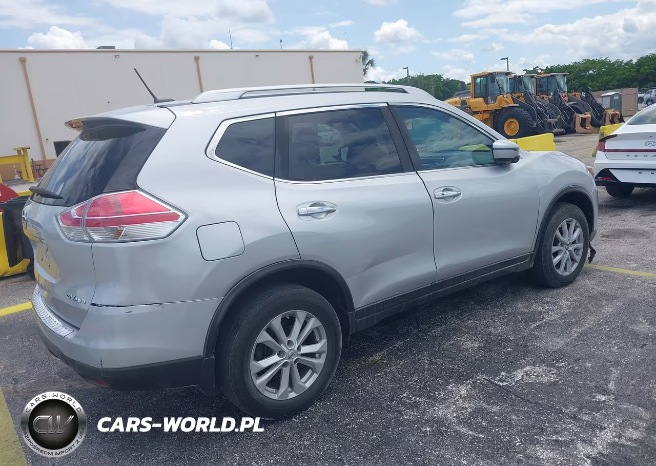 2016 Nissan Rogue Sv VIN:KNMAT2MV7GP650071 - 4