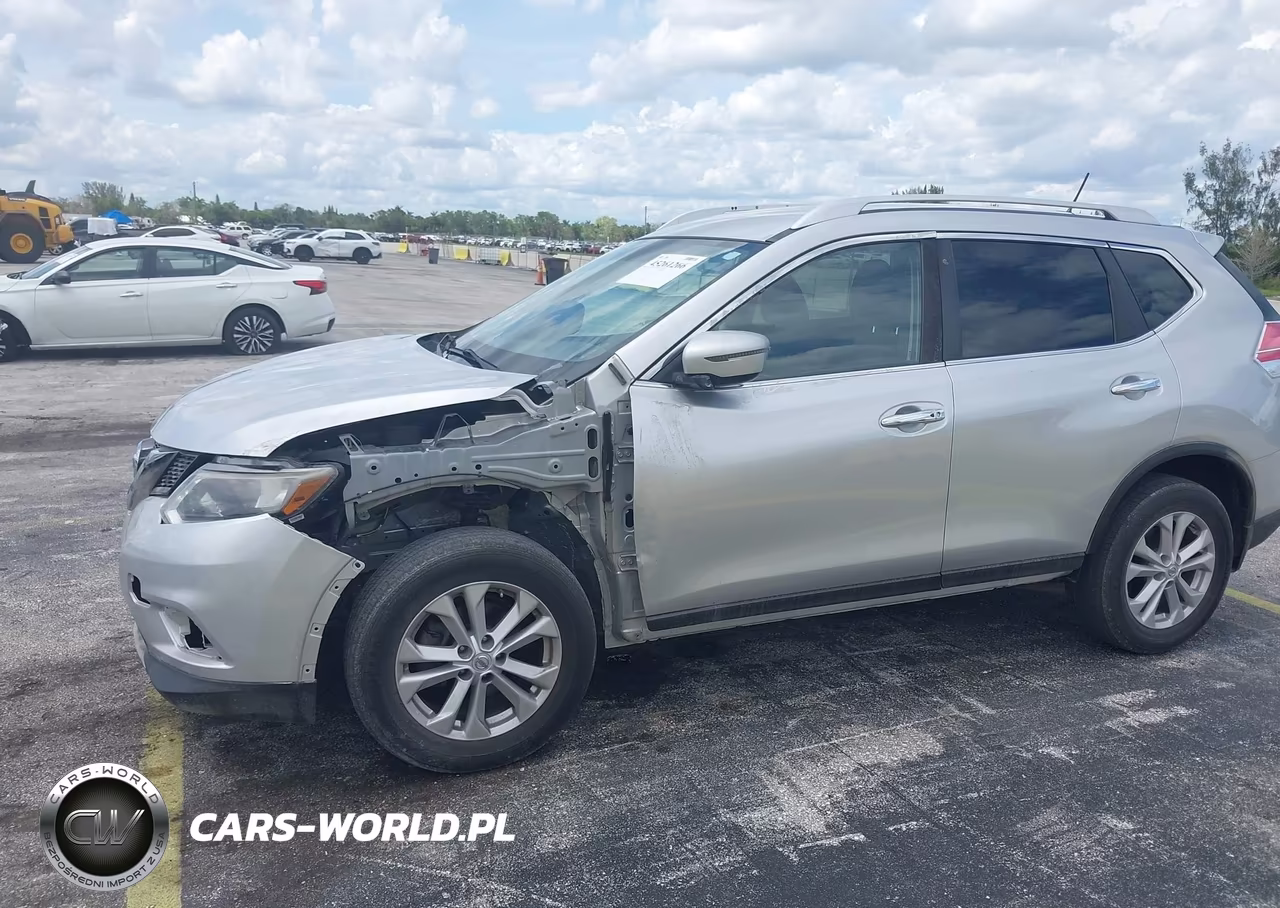 2016 Nissan Rogue Sv VIN:KNMAT2MV7GP650071 - 6