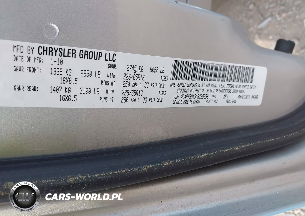2010 Dodge Grand Caravan Sxt VIN:2D4RN5D13AR229596 - 9