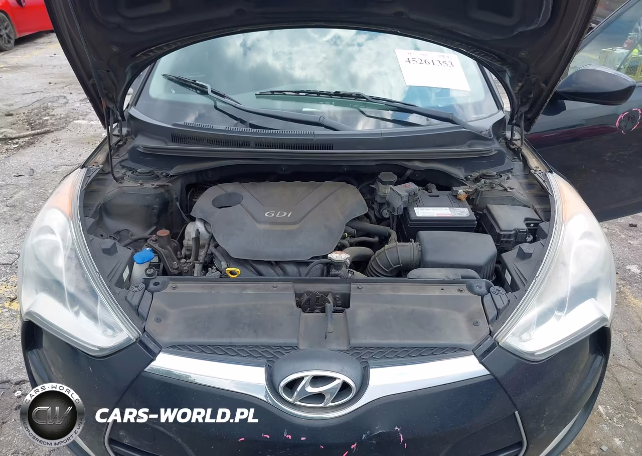 2012 Hyundai Veloster Base W-Black VIN:KMHTC6AD4CU052796 - 10