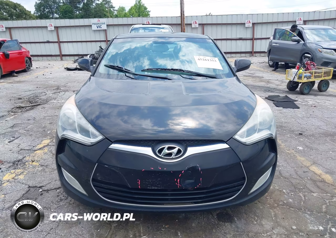 2012 Hyundai Veloster Base W-Black VIN:KMHTC6AD4CU052796 - 12