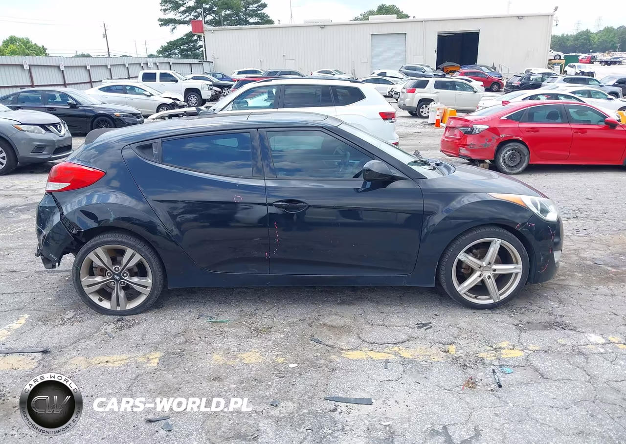 2012 Hyundai Veloster Base W-Black VIN:KMHTC6AD4CU052796 - 13