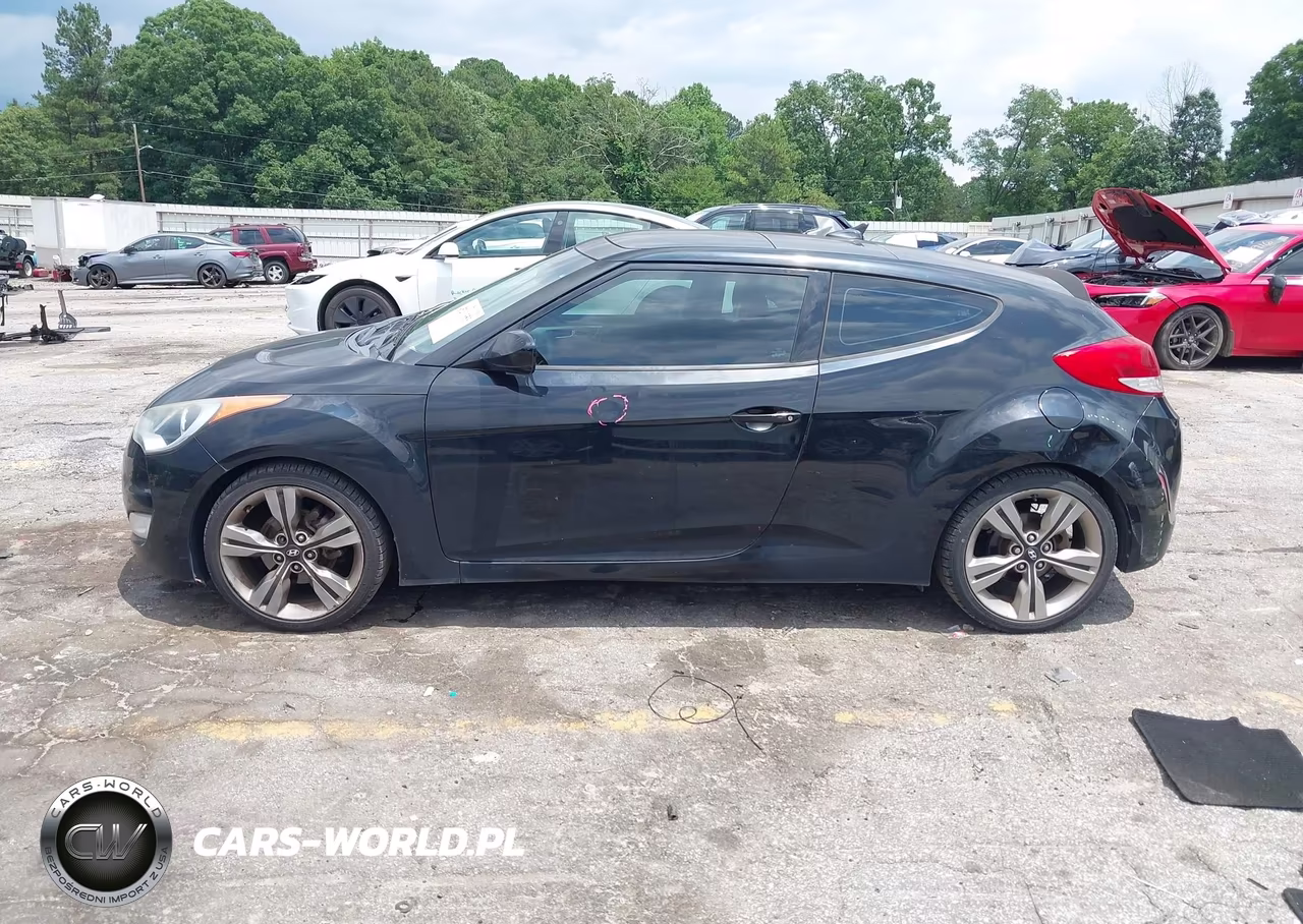 2012 Hyundai Veloster Base W-Black VIN:KMHTC6AD4CU052796 - 14