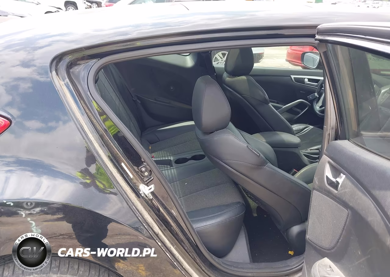 2012 Hyundai Veloster Base W-Black VIN:KMHTC6AD4CU052796 - 8