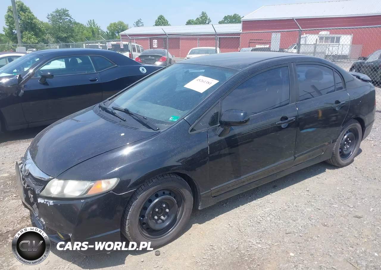 2010 Honda Civic Lx VIN:2HGFA1F53AH576034 - 2