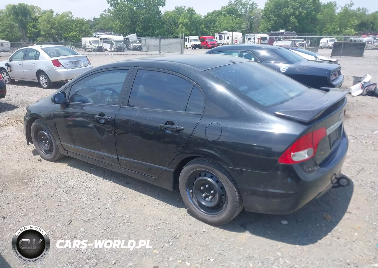 2010 Honda Civic Lx VIN:2HGFA1F53AH576034 - 3