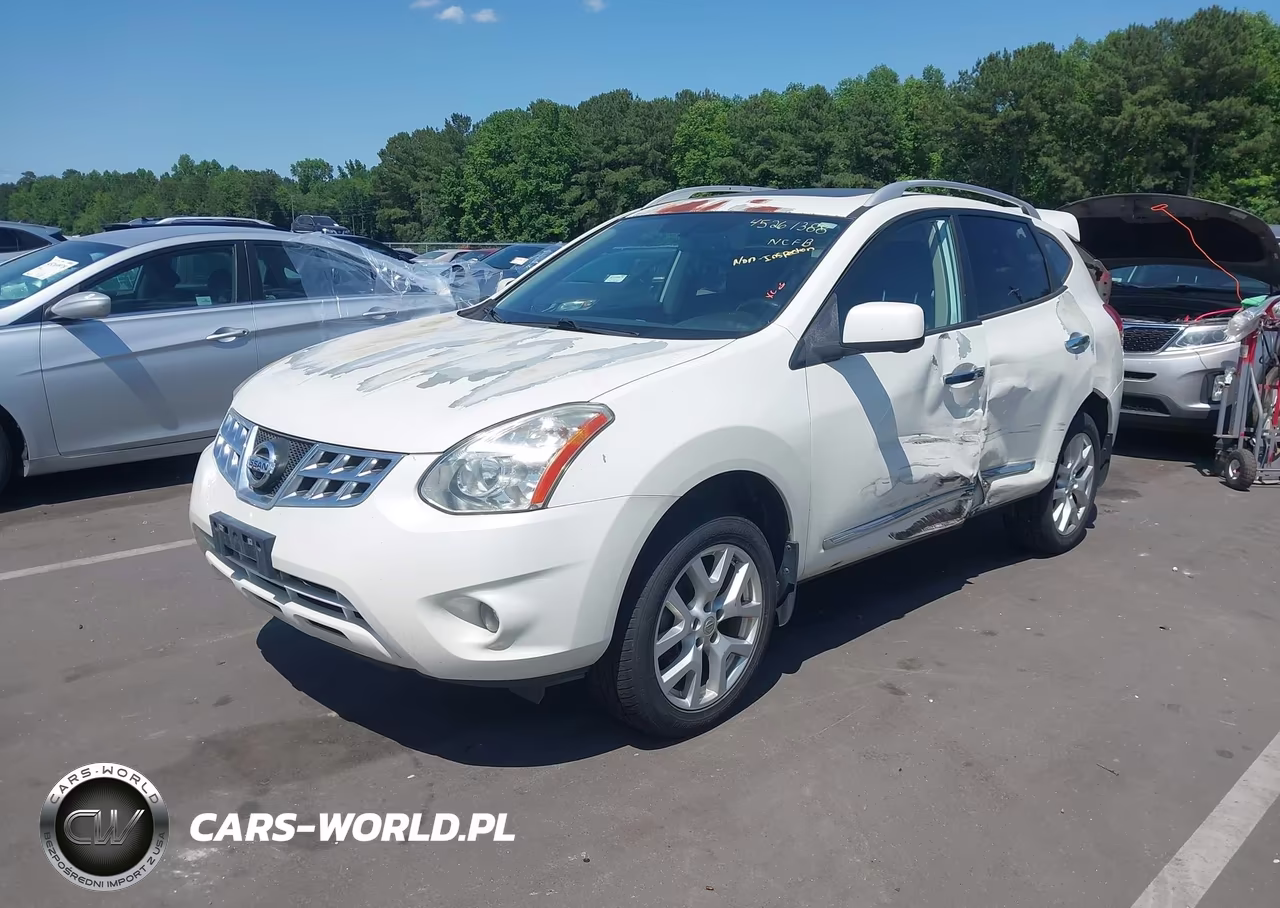 2013 Nissan Rogue Sv W-Sl Pkg VIN:JN8AS5MV5DW646126 - 2