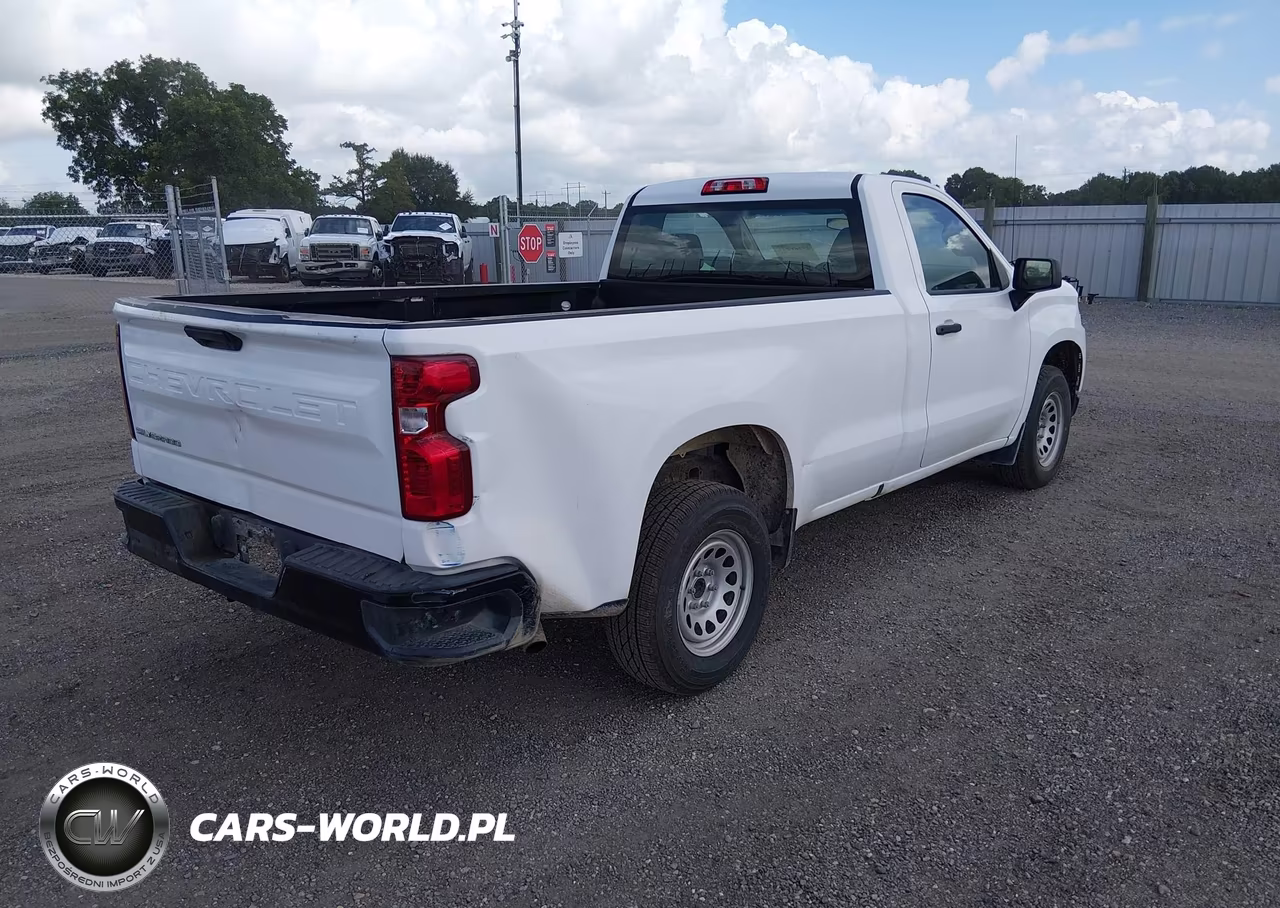 2020 Chevrolet Silverado 1500 2Wd Long Bed Wt VIN:3GCNWAEH8LG328260 - 4