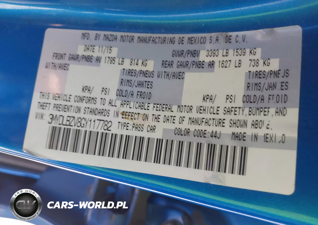 2016 Scion Ia VIN:3MYDLBZV8GY117782 - 9