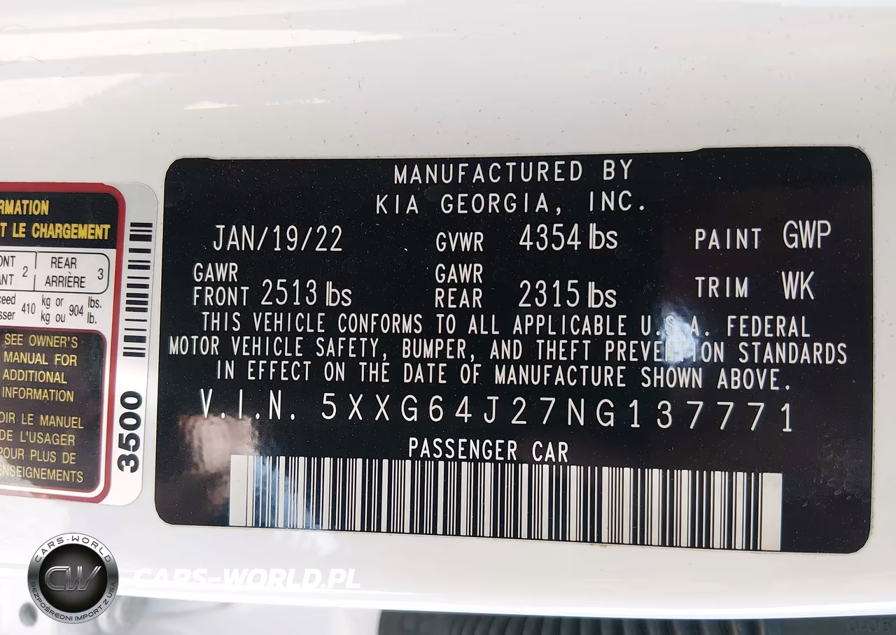 2022 Kia K5 Gt-Line VIN:5XXG64J27NG137771 - 9
