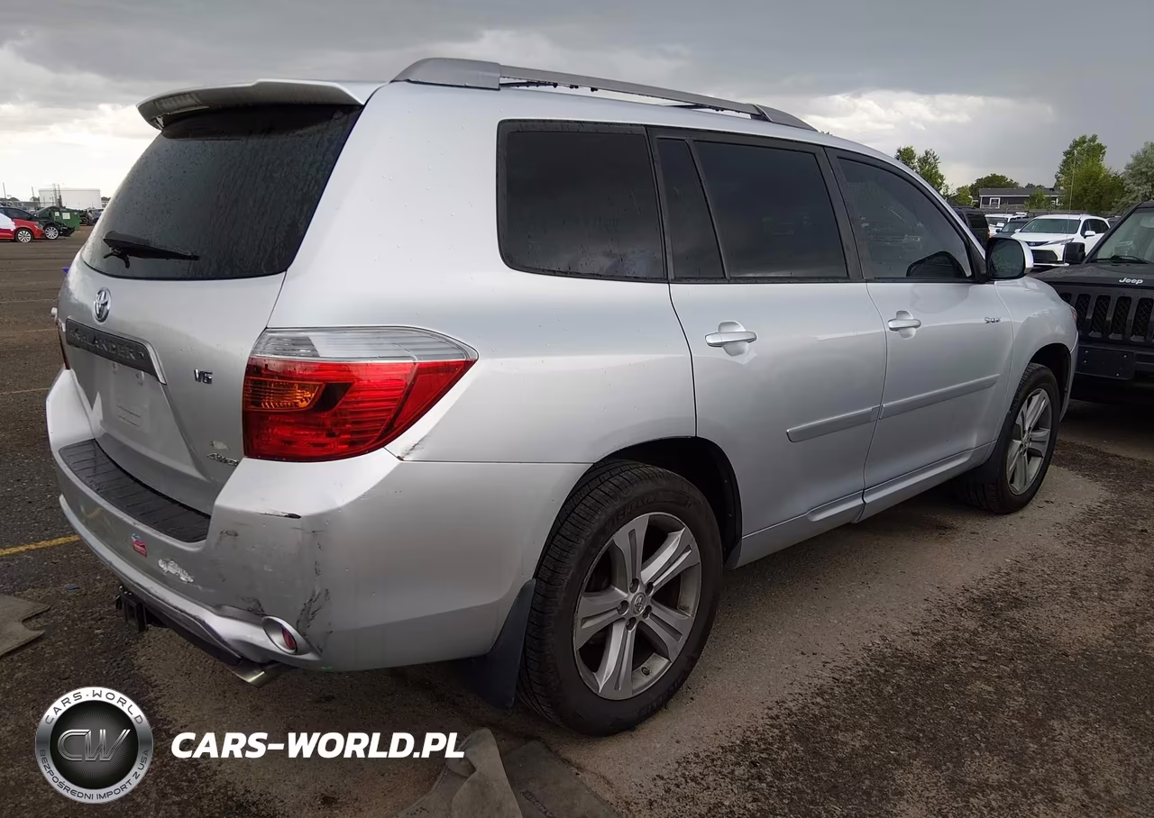 2008 Toyota Highlander Sport VIN:JTEES43A782052717 - 4